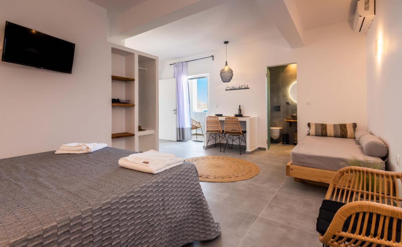 Milos Del Sol Studios Adamantas  ภายนอก รูปภาพ